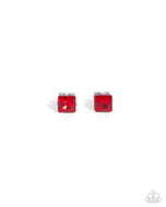 Squared Soprano - Red - Paparazzi Accessories
