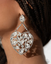 Load image into Gallery viewer, Glittery Gait - White - Paparazzi Accessories