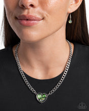 Load image into Gallery viewer, Tasteful Triad - Green - Paparazzi Accessories