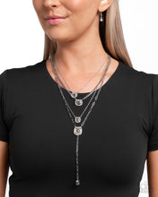 Load image into Gallery viewer, Dazzle and Stretch - Silver - Paparazzi Accessories