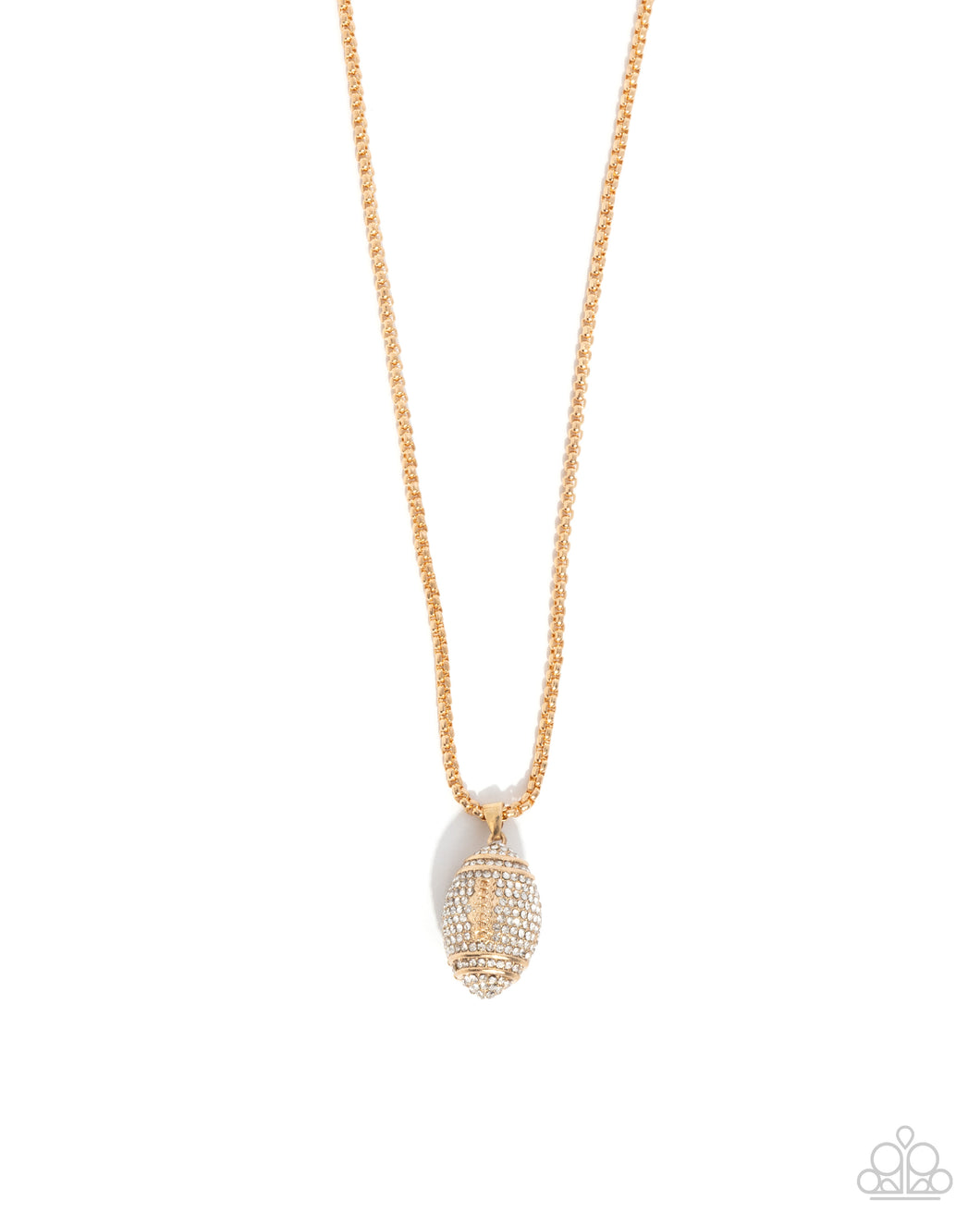 End Zone Elegance - Gold - Paparazzi Accessories