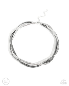 Sleek Splendor - Silver - Paparazzi Accessories