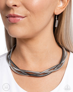 Sleek Splendor - Silver - Paparazzi Accessories