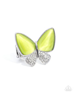 Fluttering Flex - Green - Paparazzi Accessories