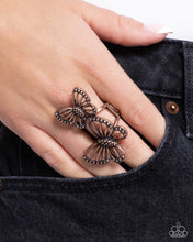 Load image into Gallery viewer, Windborne Whimsy - Copper - Paparazzi Accessories
