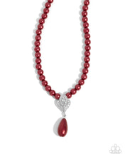 Load image into Gallery viewer, Eternal Elegance - Red - Paparazzi Accessories