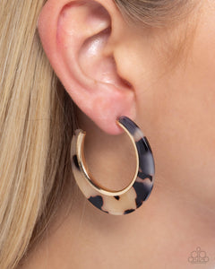 Patterned Promotion - Brown - Paparazi Accessories