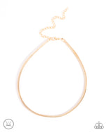 Captivating Choker - Gold - Paparazzi Accessories