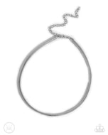 Captivating Choker - Silver - Paparazzi Accessories