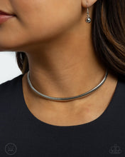 Load image into Gallery viewer, Captivating Choker - Silver - Paparazzi Accessories