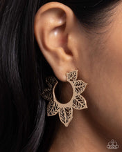 Load image into Gallery viewer, Tangled Tapestry - Gold - Paparazzi Accessories