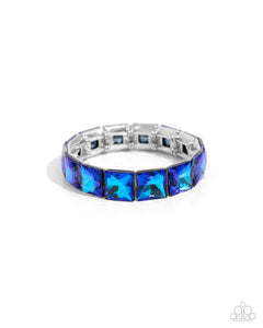 Upscale Funk - Blue - Paparazzi Accessories