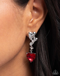 Valentines Vaudeville - Red - Paparazzi Accessories