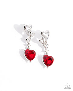Valentines Vaudeville - Red - Paparazzi Accessories