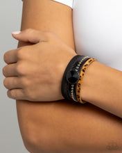 Load image into Gallery viewer, Fair LEATHER - Black - Paparazzi Accessoreis