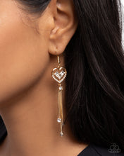 Load image into Gallery viewer, Cascading Character - Gold - Paparazzi Accessories