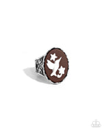 FOWL Language - Brown - Paparazzi Accessories