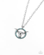 Load image into Gallery viewer, Longhorn Lasso - Blue - Paparazzi Accessories