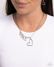 Load image into Gallery viewer, Courting Chains - Silver - Paparazzi Accessories