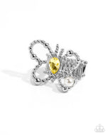 Aerial Artifact - Yellow - Paparazzi Accessories