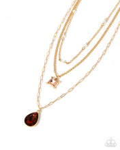 Load image into Gallery viewer, Giddy Glitter - Brown - Paparazzi Accessories