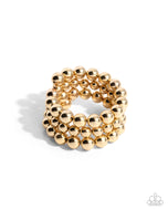 Refreshing Raindrops - Gold - Paparazzi Accessories