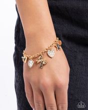 Load image into Gallery viewer, Cheerleading Camp - Gold - Paparazzi Accessories