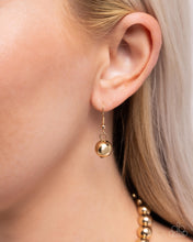 Load image into Gallery viewer, Raindrop Rebel - Gold - Paparazzi Accessories