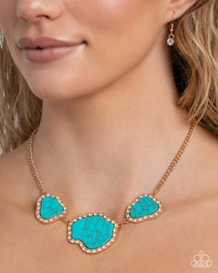 Complete Look - Digging Deep - Earthy Evacuation - God - Paparazzi Accessories