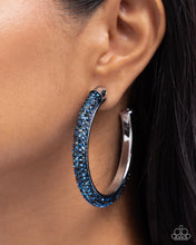 Load image into Gallery viewer, Chiseled Crescendo - Blue - Paparazzi Accessories