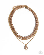 Baroque Bling - Brown - Paparazzi Accessories