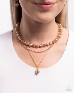 Baroque Bling - Brown - Paparazzi Accessories