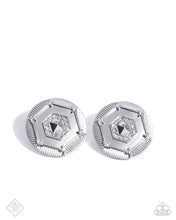 Load image into Gallery viewer, Enfolded Edge - White - Paparazzi Accessories