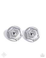 Enfolded Edge - White - Paparazzi Accessories