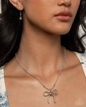 Load image into Gallery viewer, Complete Look - Coquette Chic - Coquette Candidate - Silver - Paparazzi Accessories
