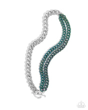 Load image into Gallery viewer, Complete Look - Iridescent Icon - Tourist Twists - Green - Paparazzi Accessories