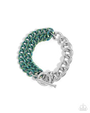 Load image into Gallery viewer, Complete Look - Iridescent Icon - Tourist Twists - Green - Paparazzi Accessories