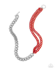Load image into Gallery viewer, Complete Look - Iridescent Icon - Tourist Twists - Red - Paparazzi Accessories