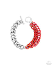 Load image into Gallery viewer, Complete Look - Iridescent Icon - Tourist Twists - Red - Paparazzi Accessories