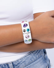 Load image into Gallery viewer, Planned Polka Dots - White - Paparazzi Accessories