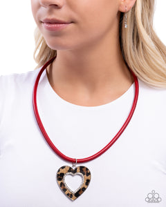 Ferocious Flirt - Red - Paparazzi Accessoreis