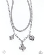 Sentimental Sunset - White - Paparazzi Accessories