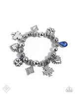 Spirited Sentiment - Blue - Paparazzi Accessories
