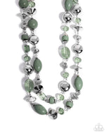 Eye-Catching Earnings - Green - Paparazzi Accessories