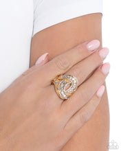 Load image into Gallery viewer, Sinuous Shimmer - Gold - Paparazzi Accessories