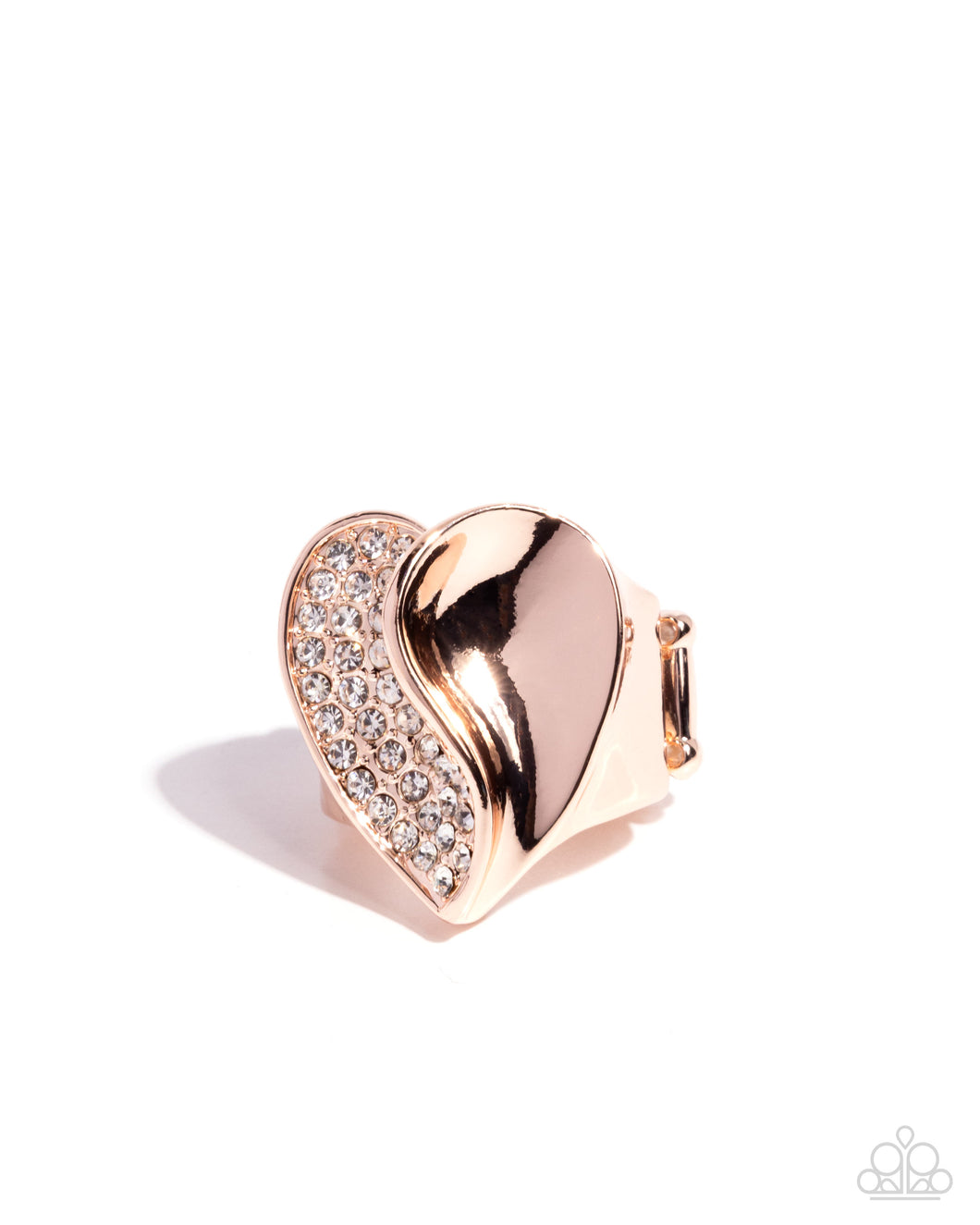 Half of Me - Rose Gold - Paparazzi Accessories