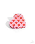 Courting Clip - Red - Paparazzi Accessories