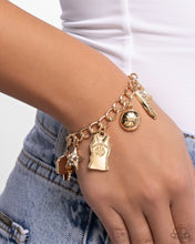 Load image into Gallery viewer, Jersey Journey - Gold - Paparazzi Accessoreis