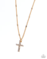 Endless Faith - Gold - Paparazzi Accessories