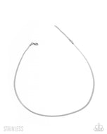 Reasonable Rope - Silver - Paparazzi Accessories